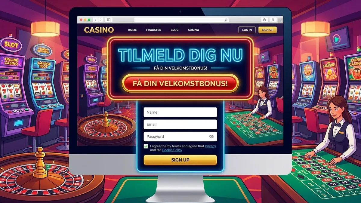 Tilmelding med bonus